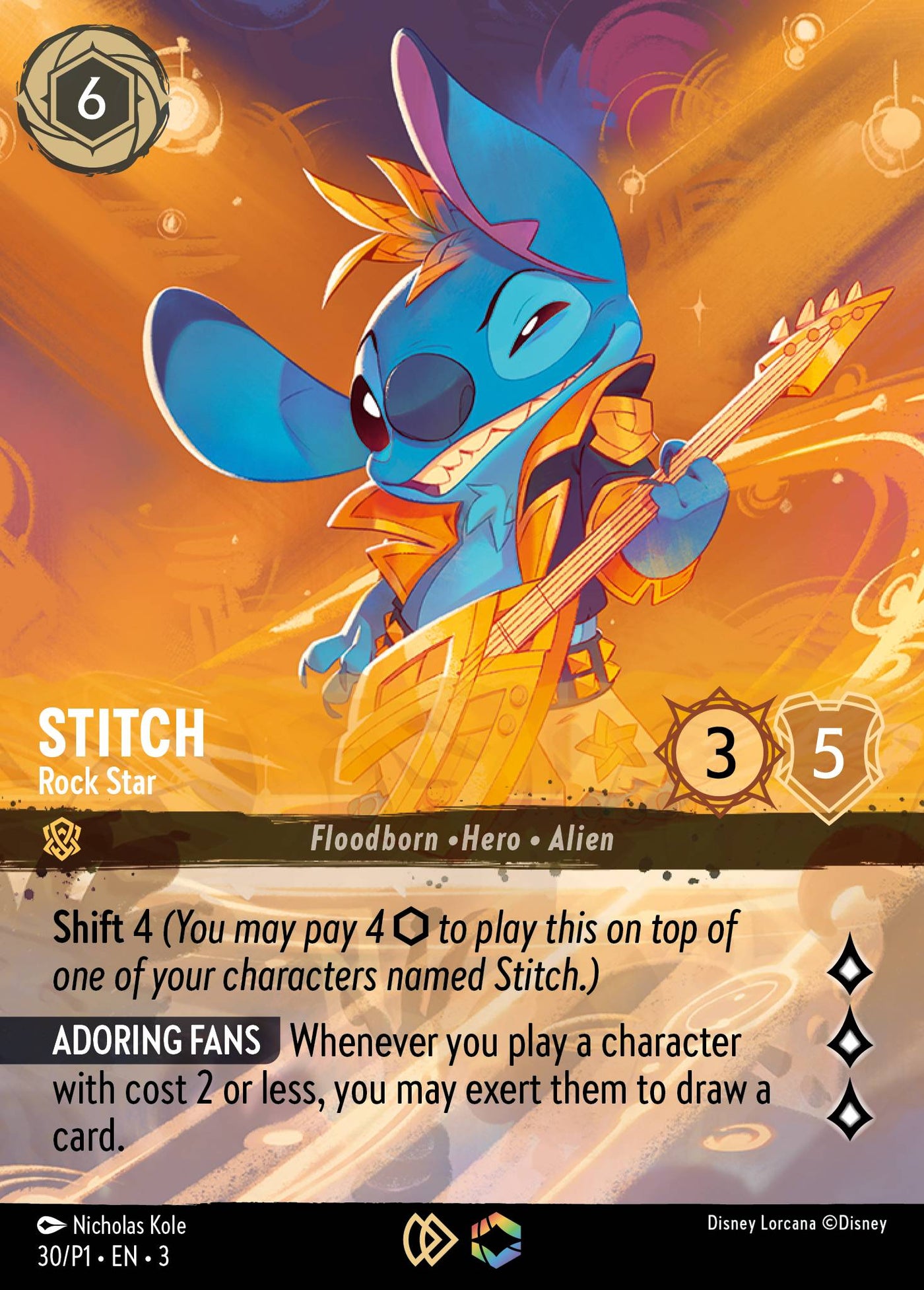 Stitch - Rock Star