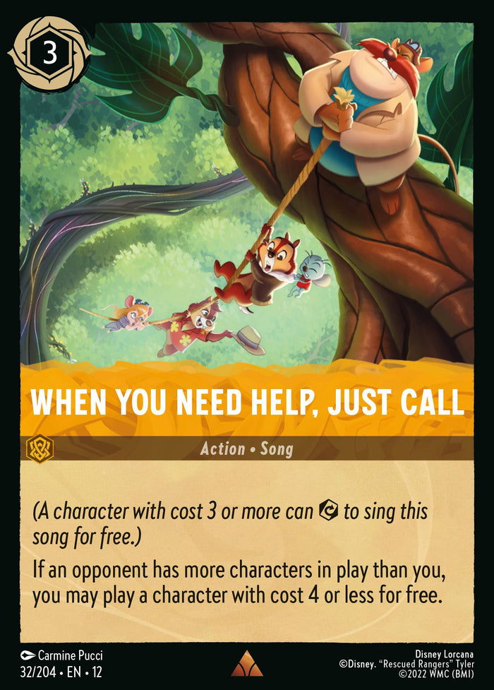 When You Need Help, Just Call