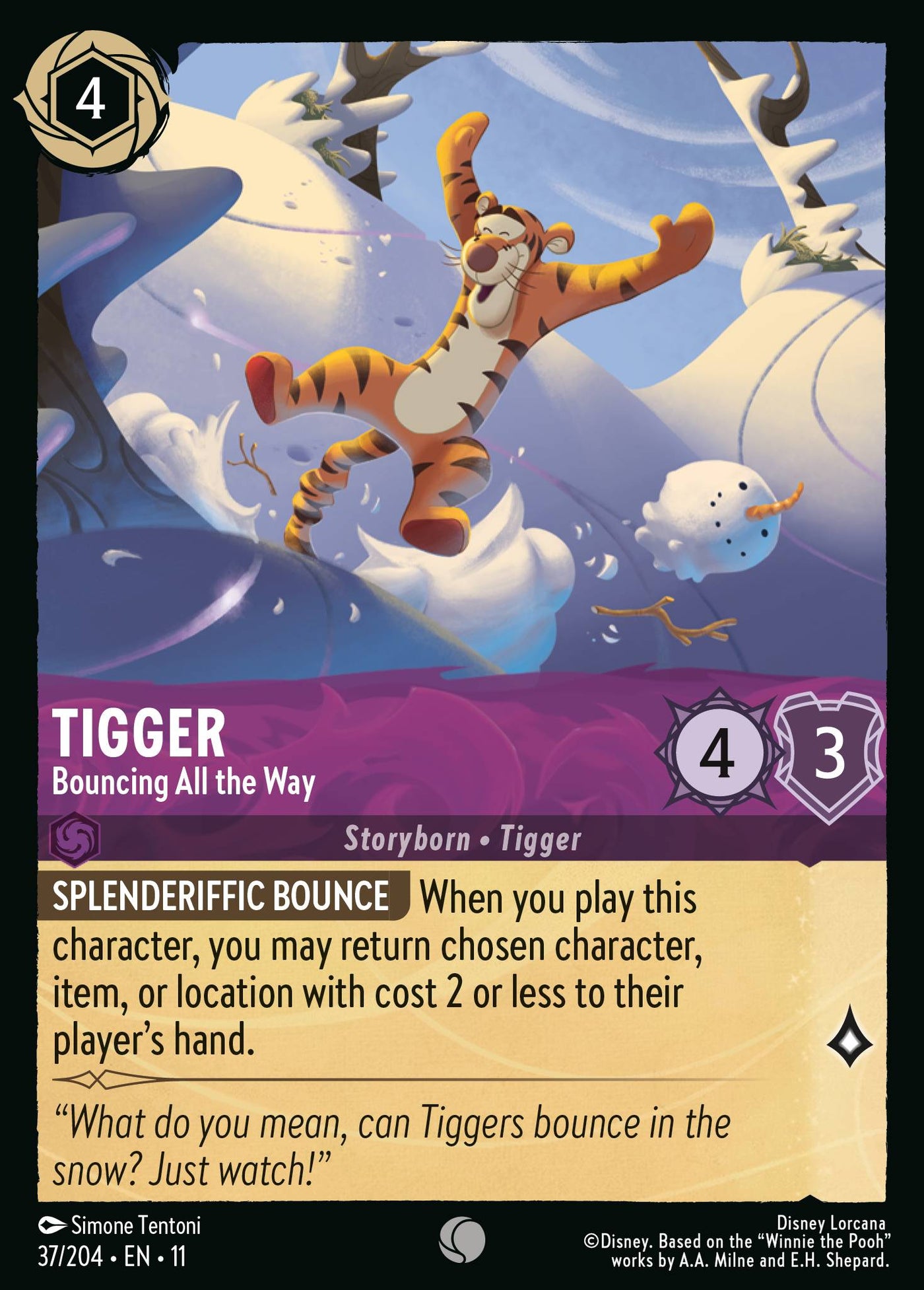 Tigger - Bouncing All the Way