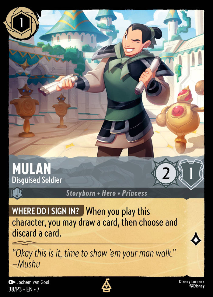 Mulan - Disguised Soldier