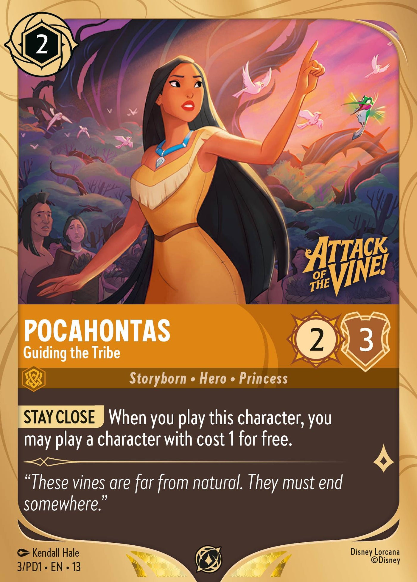 Pocahontas - Guiding the Tribe