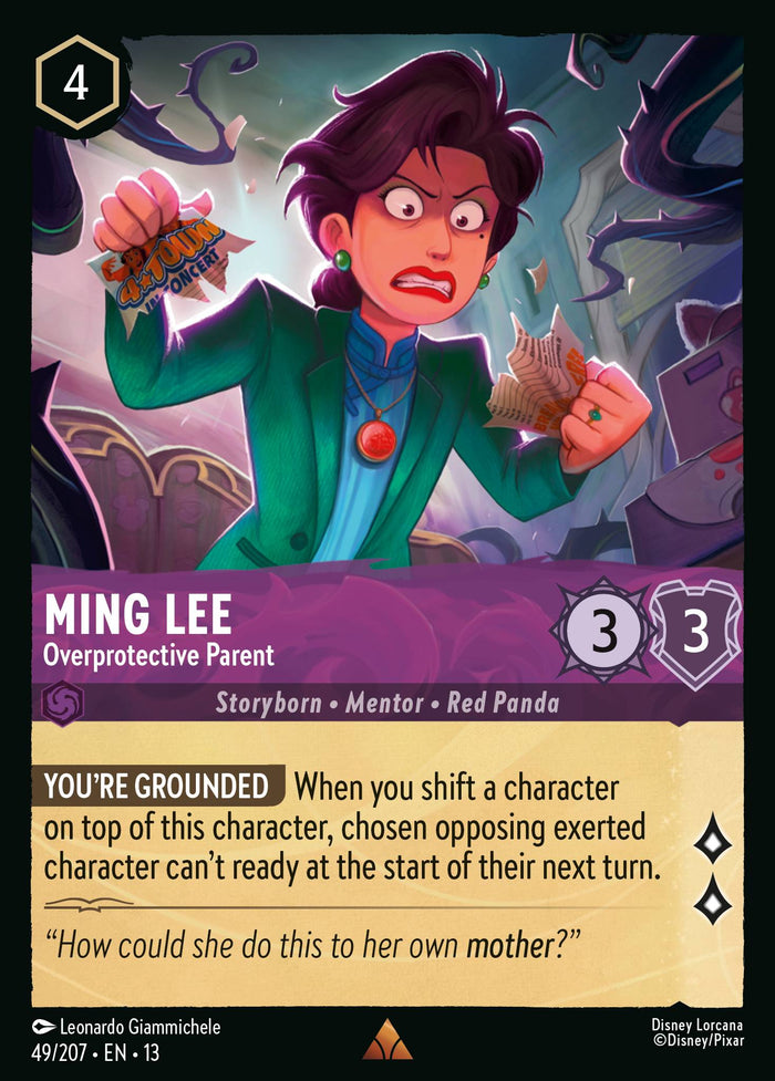 Ming Lee - Overprotective Parent