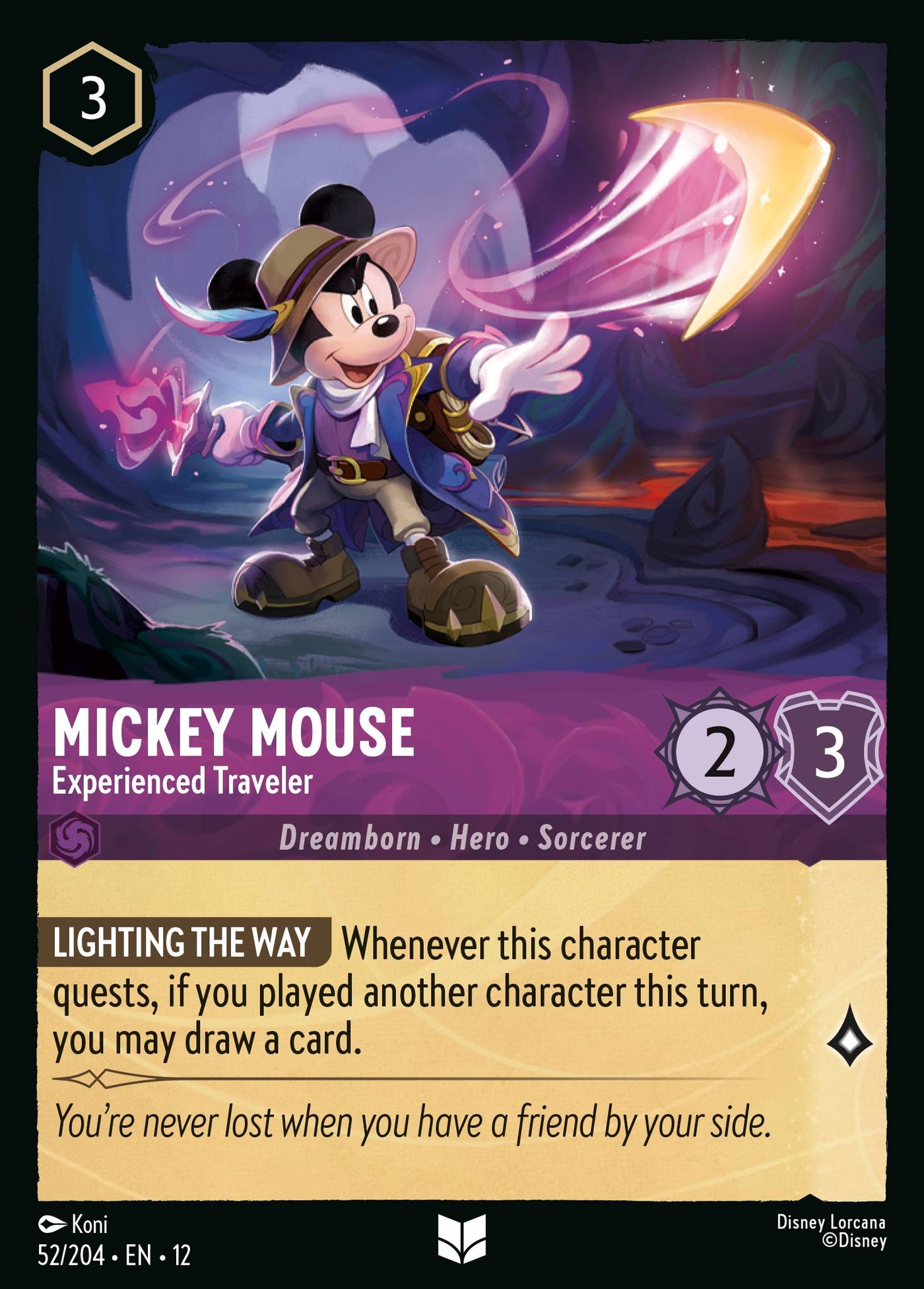Mickey Mouse - Experienced Traveler