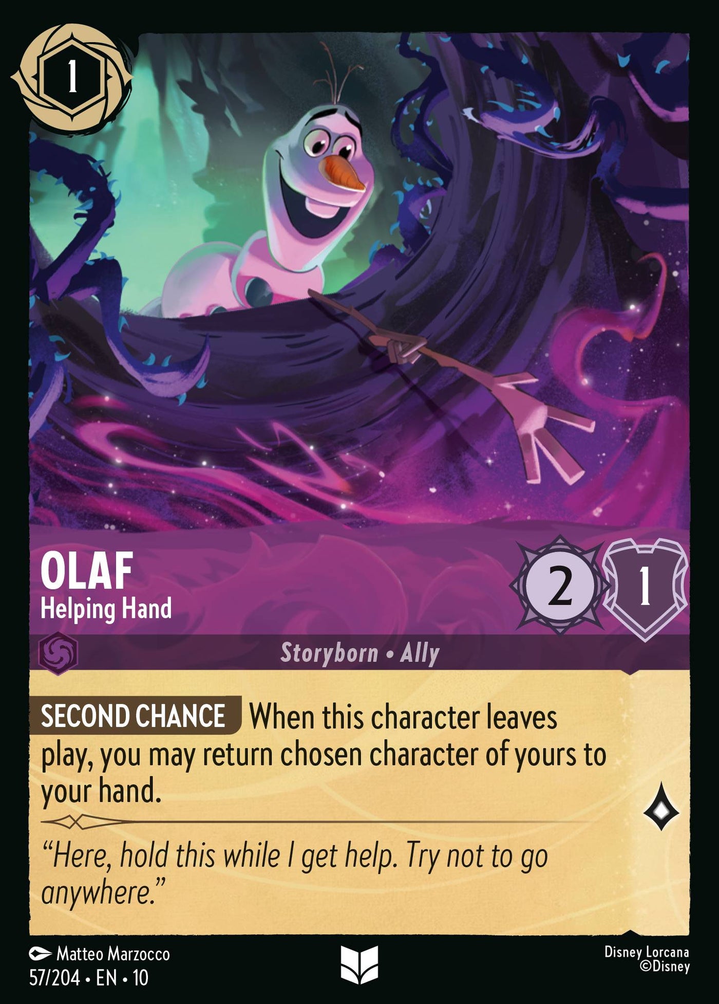 Olaf - Helping Hand