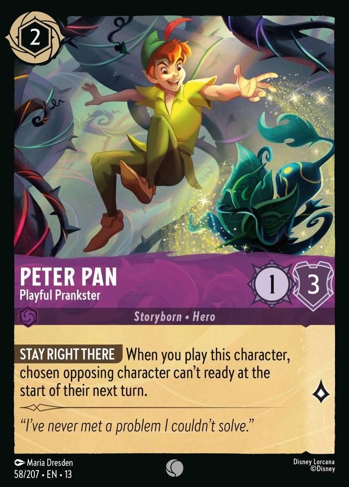 Peter Pan - Playful Prankster