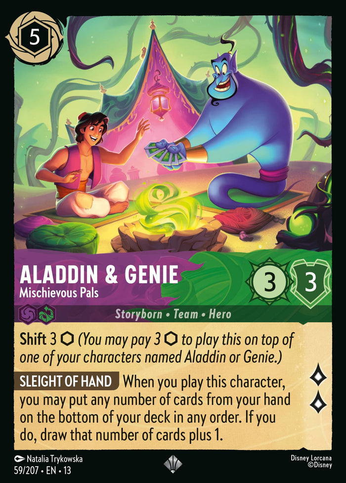 Aladdin & Genie - Mischievous Pals
