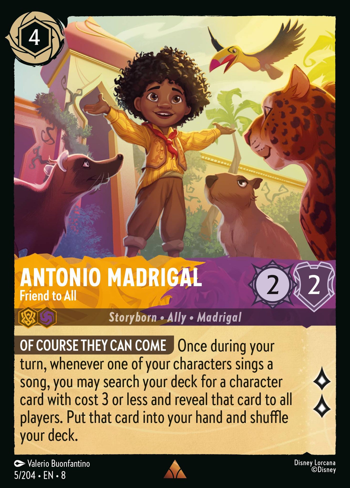 Antonio Madrigal - Friend to All