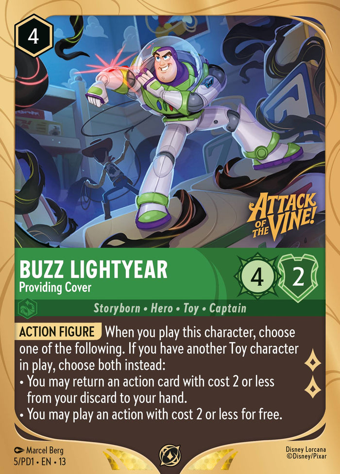 Buzz Lightyear - Providing Cover