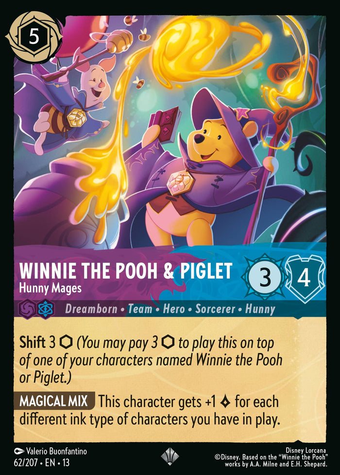 Winnie the Pooh & Piglet - Hunny Mages