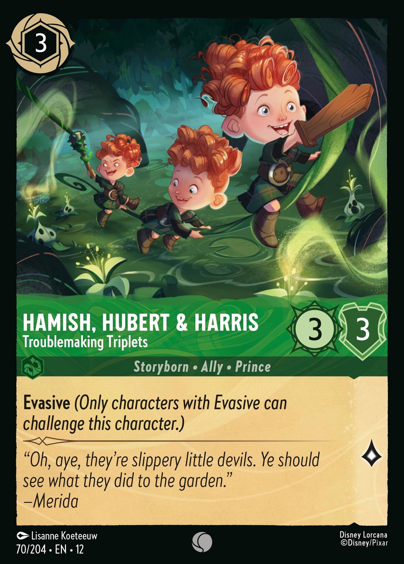 Hamish, Hubert & Harris - Troublemaking Triplets