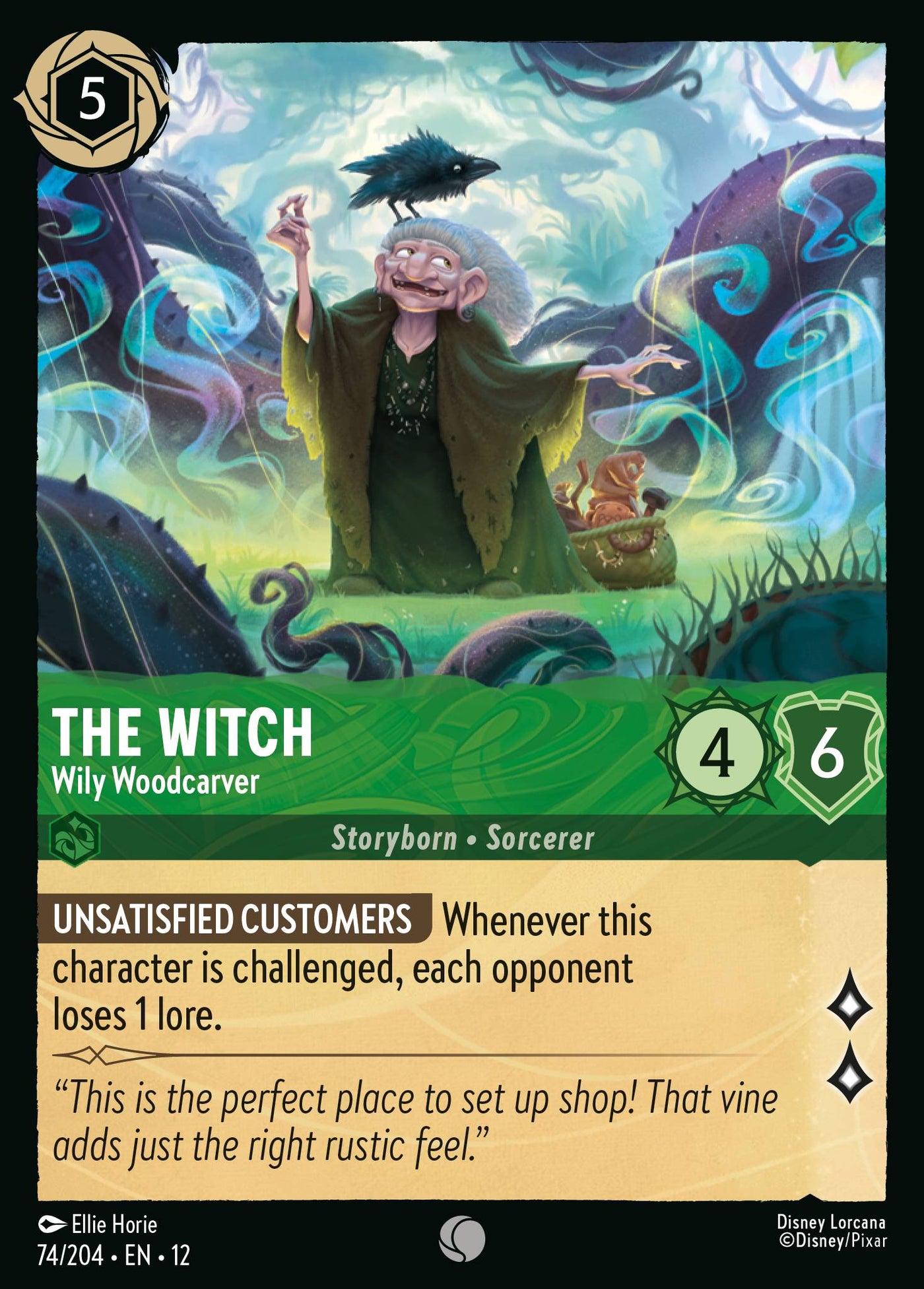 The Witch - Wily Woodcarver