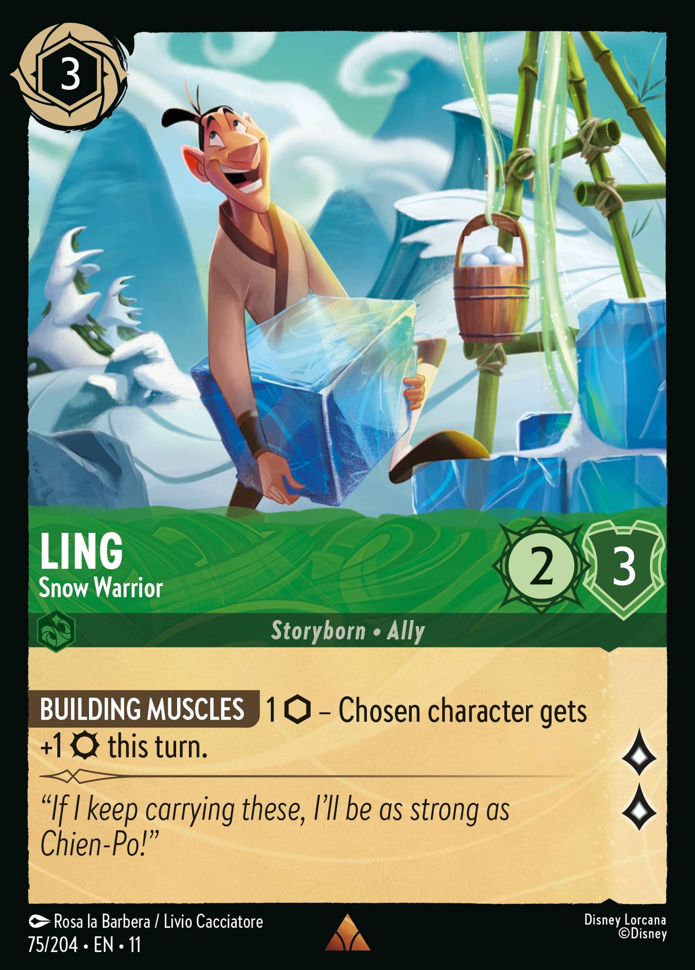 Ling - Snow Warrior