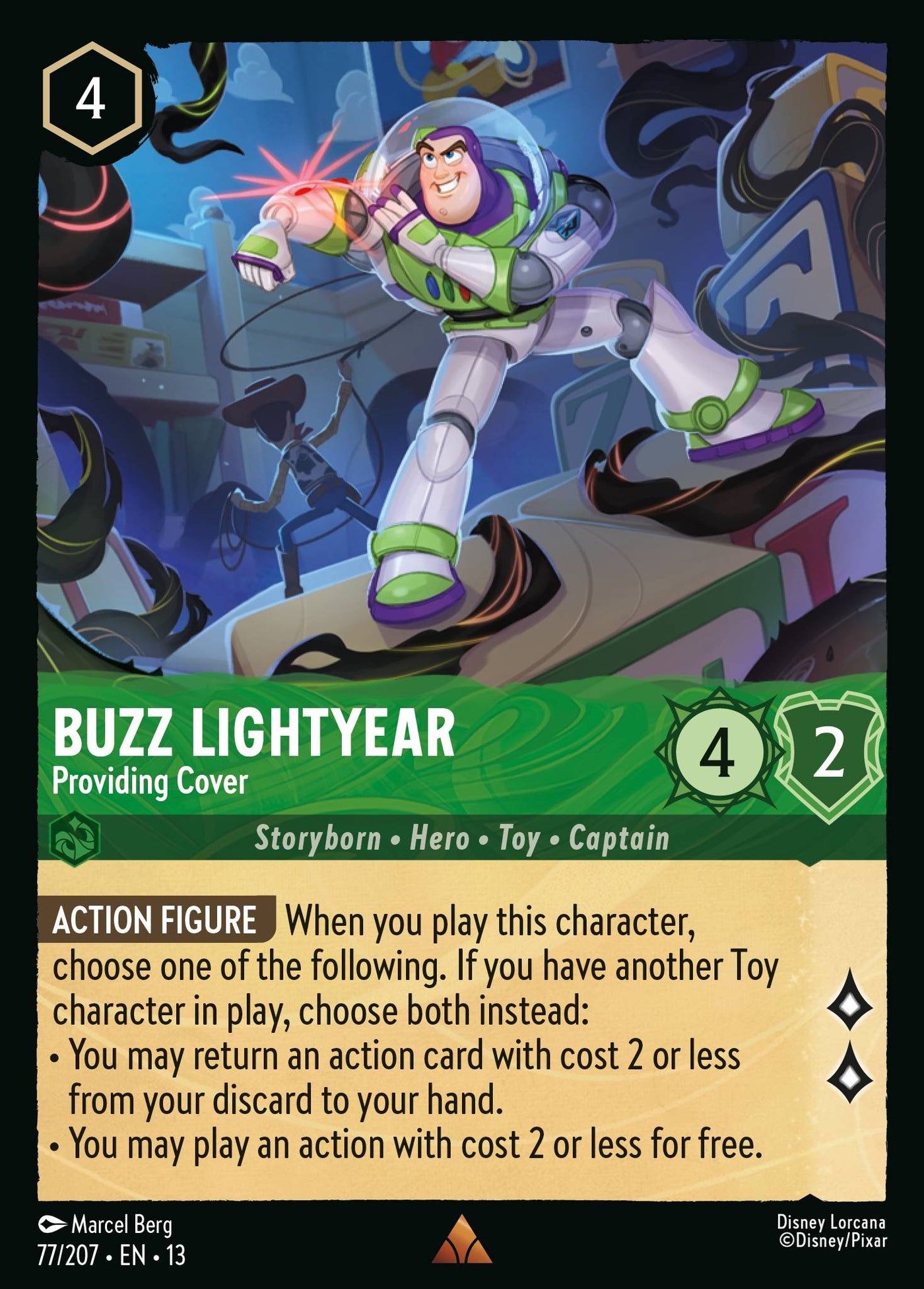 Buzz Lightyear - Providing Cover