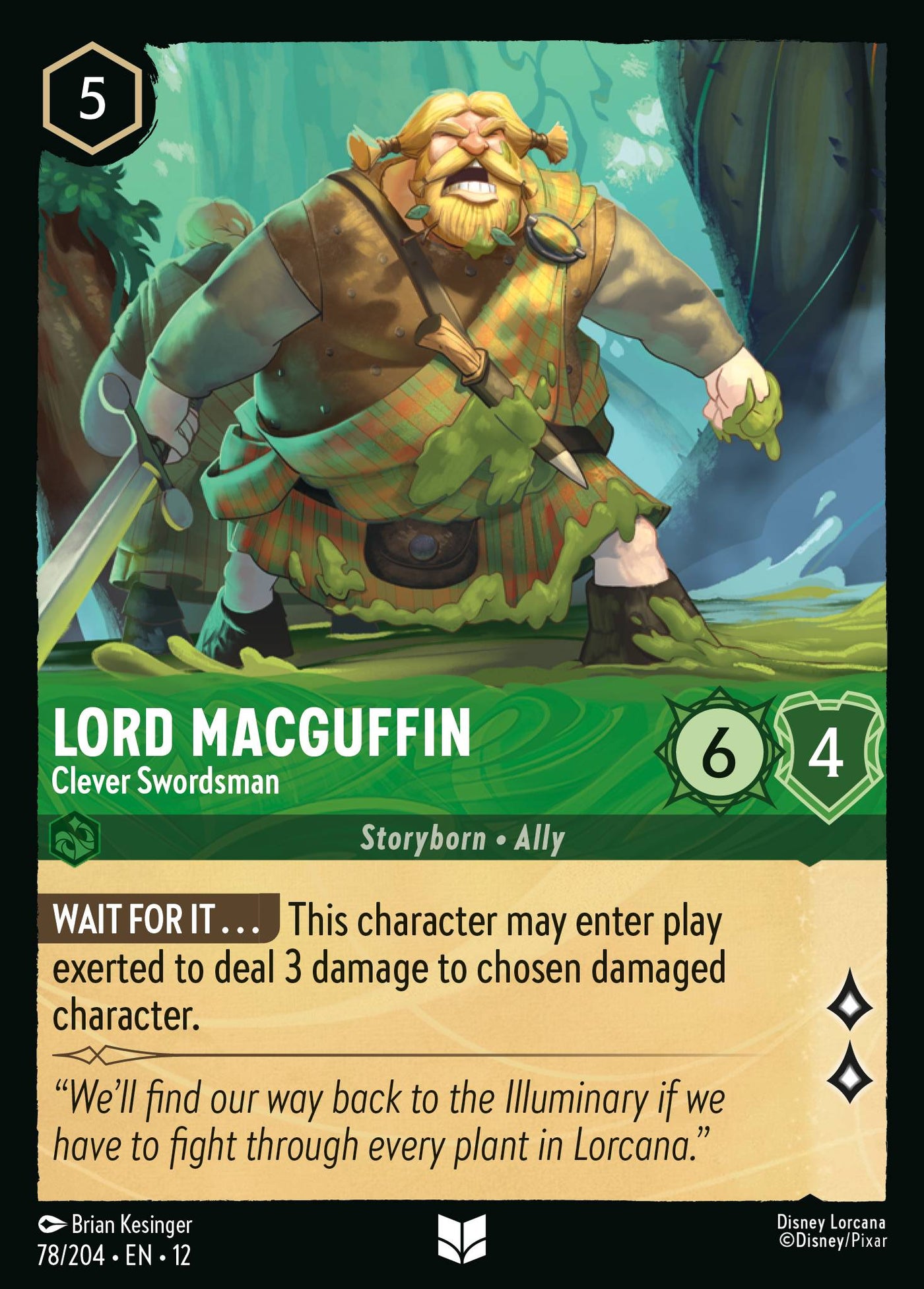 Lord MacGuffin - Clever Swordsman