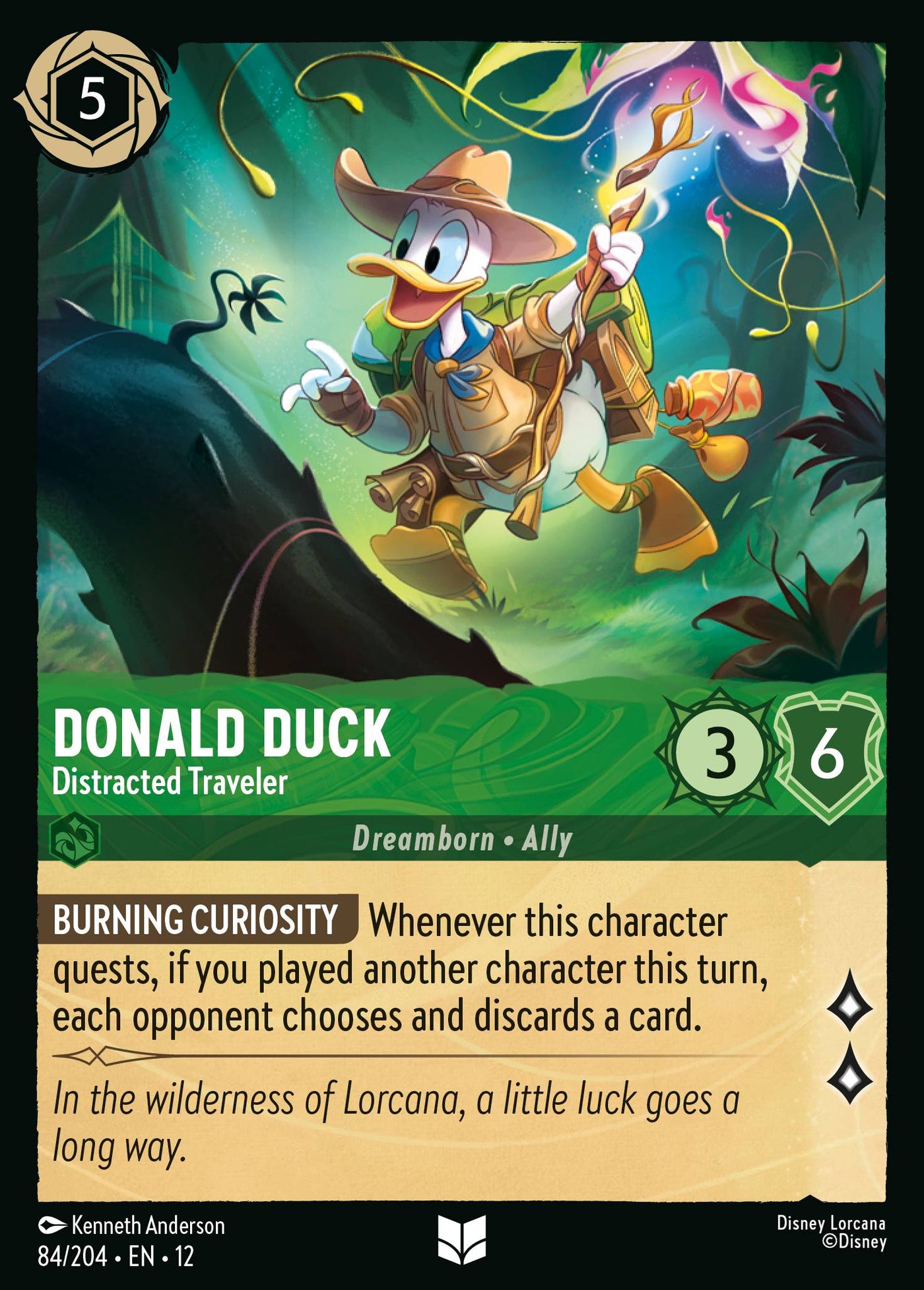 Donald Duck - Distracted Traveler