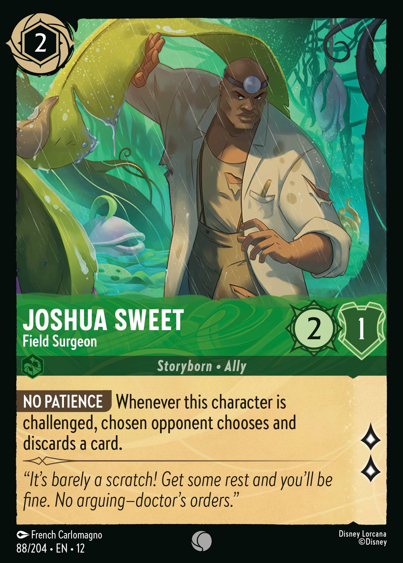 Joshua Sweet - Field Surgeon