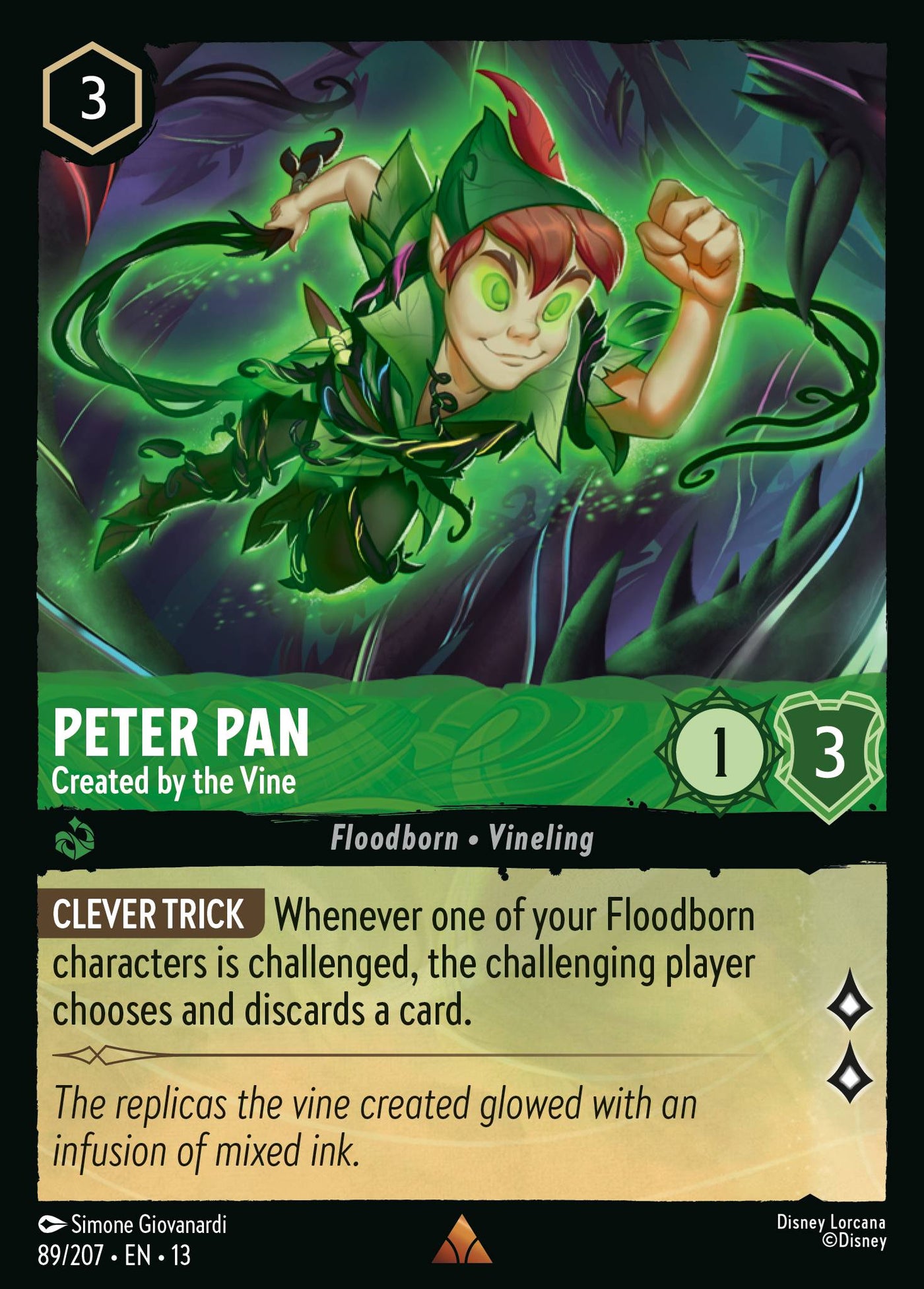 Peter Pan - Created by the Vine