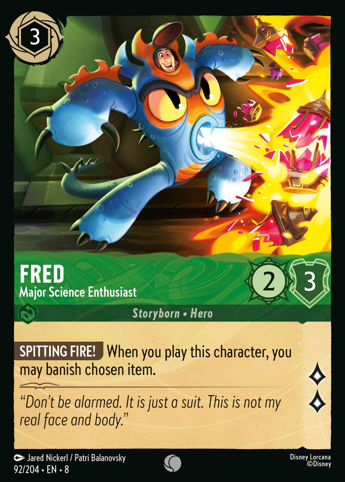 Fred - Major Science Enthusiast