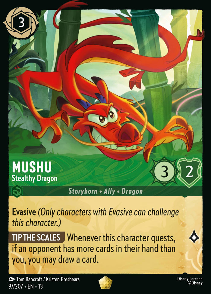 Mushu - Stealthy Dragon
