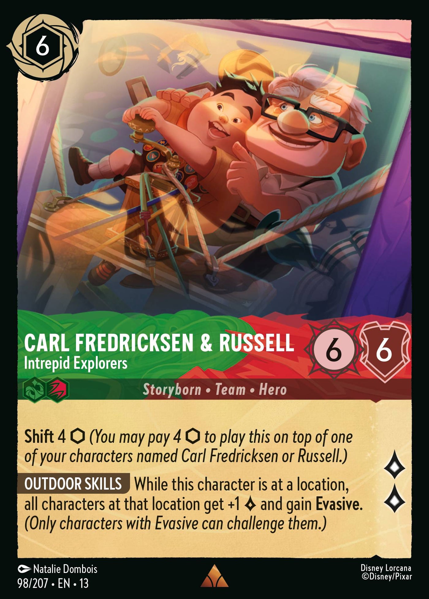 Carl Fredricksen & Russell - Intrepid Explorers