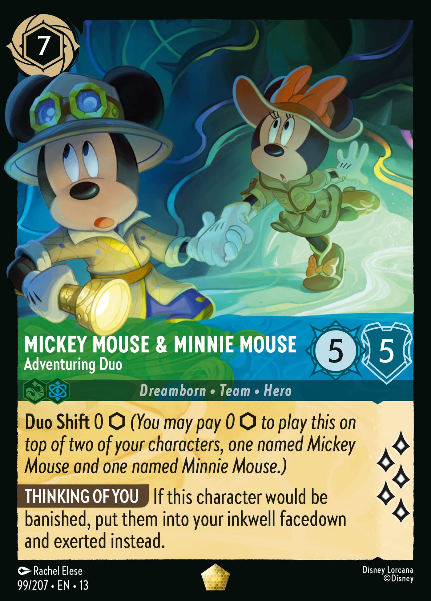 Mickey Mouse & Minnie Mouse - Adventuring Duo