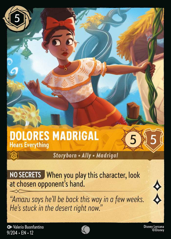 Dolores Madrigal - Hears Everything