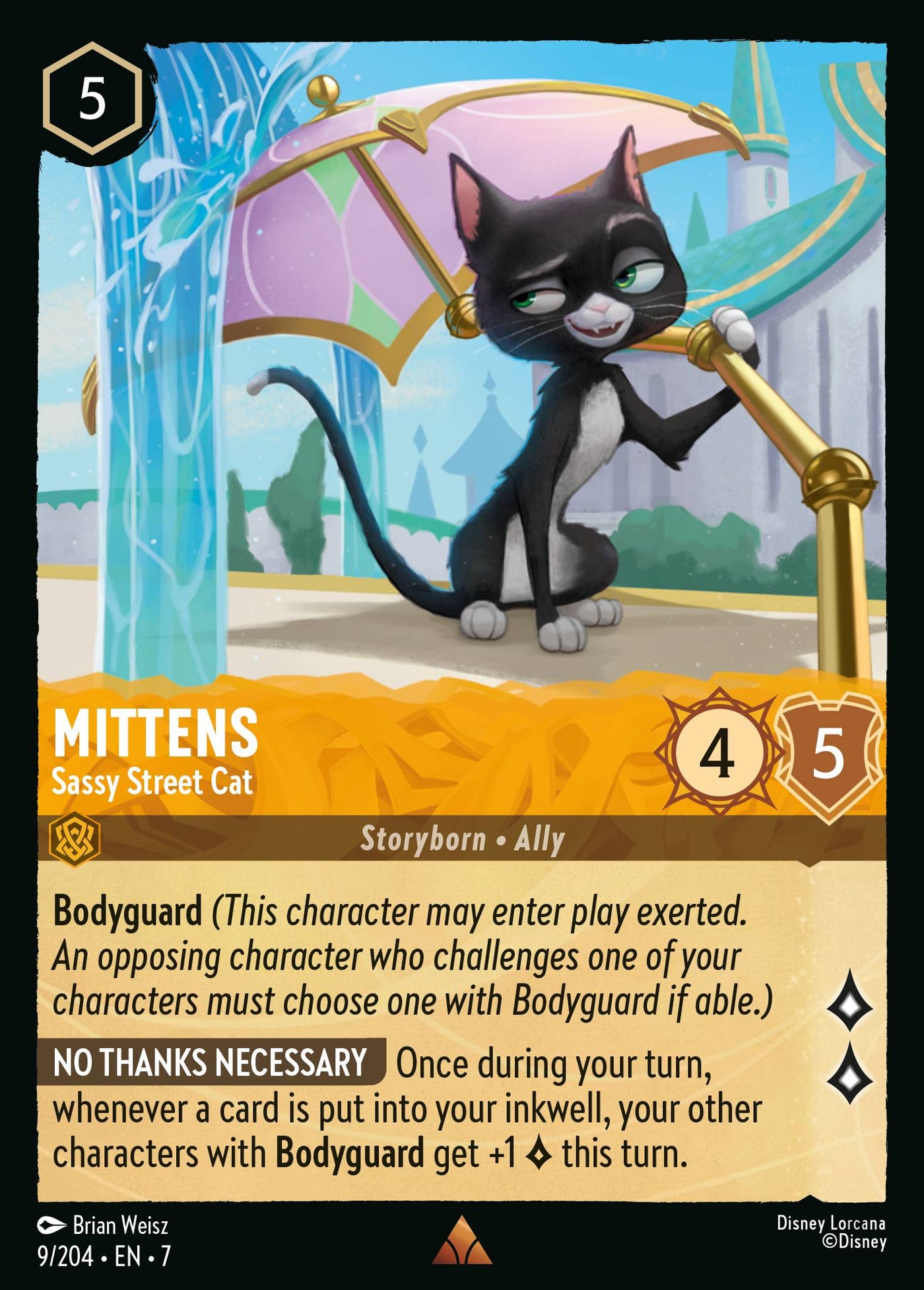 Mittens - Sassy Street Cat