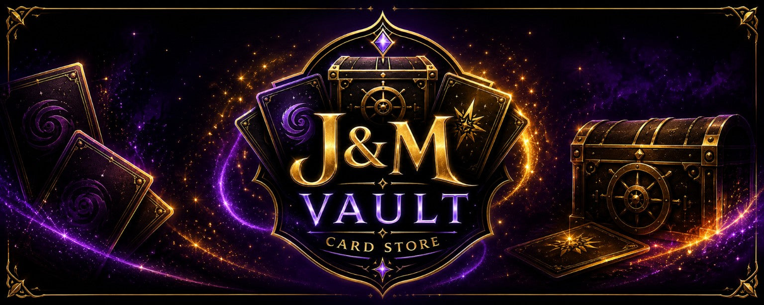 J&M Vault Card Store banner